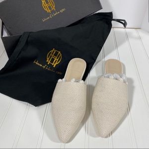 House Of Harlow 1960 Shaina Slide In Cream 7.5